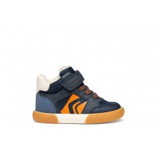 GEOX μποτάκι παιδικό αγορι B561NA 0MEFU C4218 μπλε